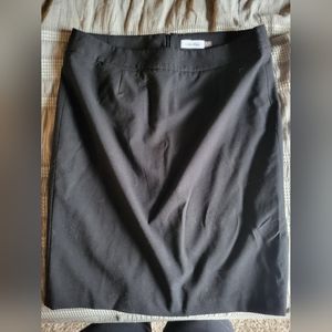 Black Calvin Klein pencil skirt size 14